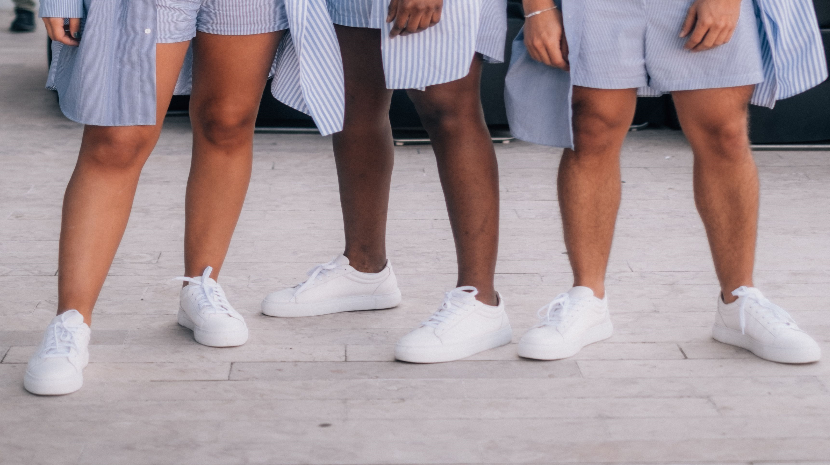 ModaLisboa staff wears Nobrand shoes