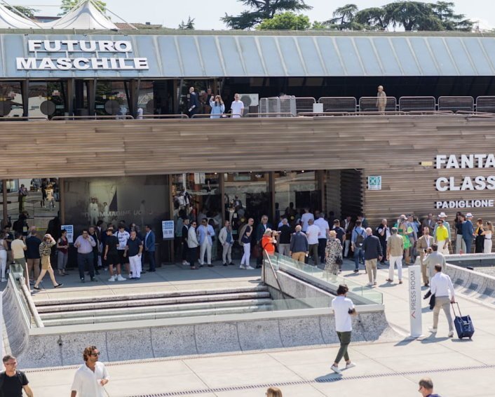 Through the hallways of Pitti Uomo
