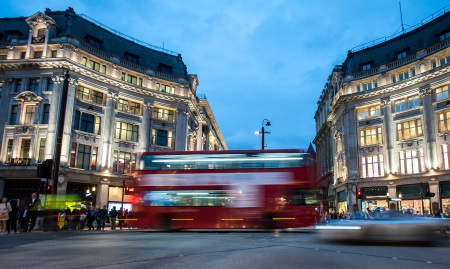 London leads luxury retail