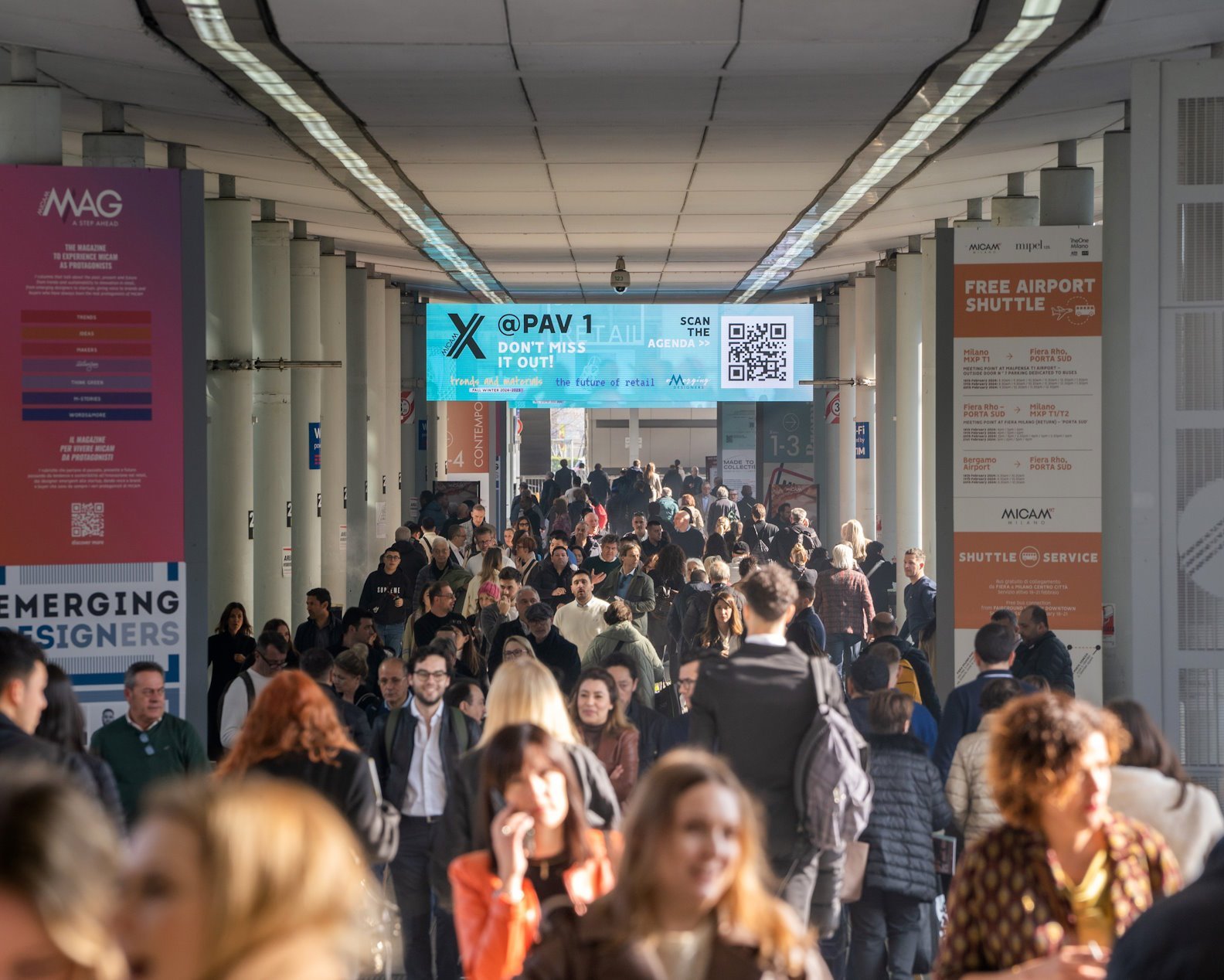 MICAM Milano with positive signs