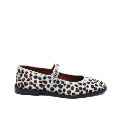Tóquio Animal Print Ballet Flats
