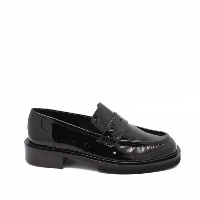 New York Black Patent Loafers