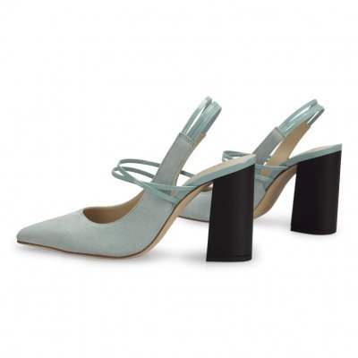 Strappy Slingbacks- Candy Mint